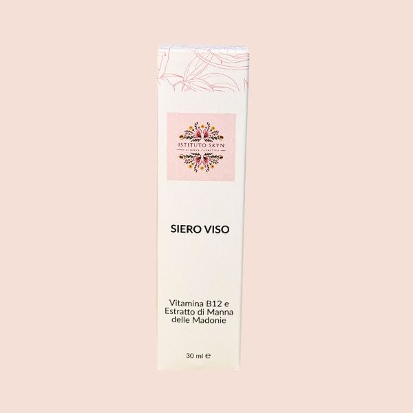 Siero Viso Vitamina B12 e Estratto Di Manna Delle Madonie - 30ml - ISTITUTO SKYN