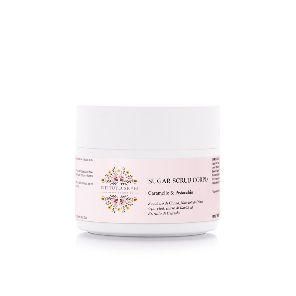 Sugar Scrub Corpo Caramello & Pistacchio - ISTITUTO SKYN