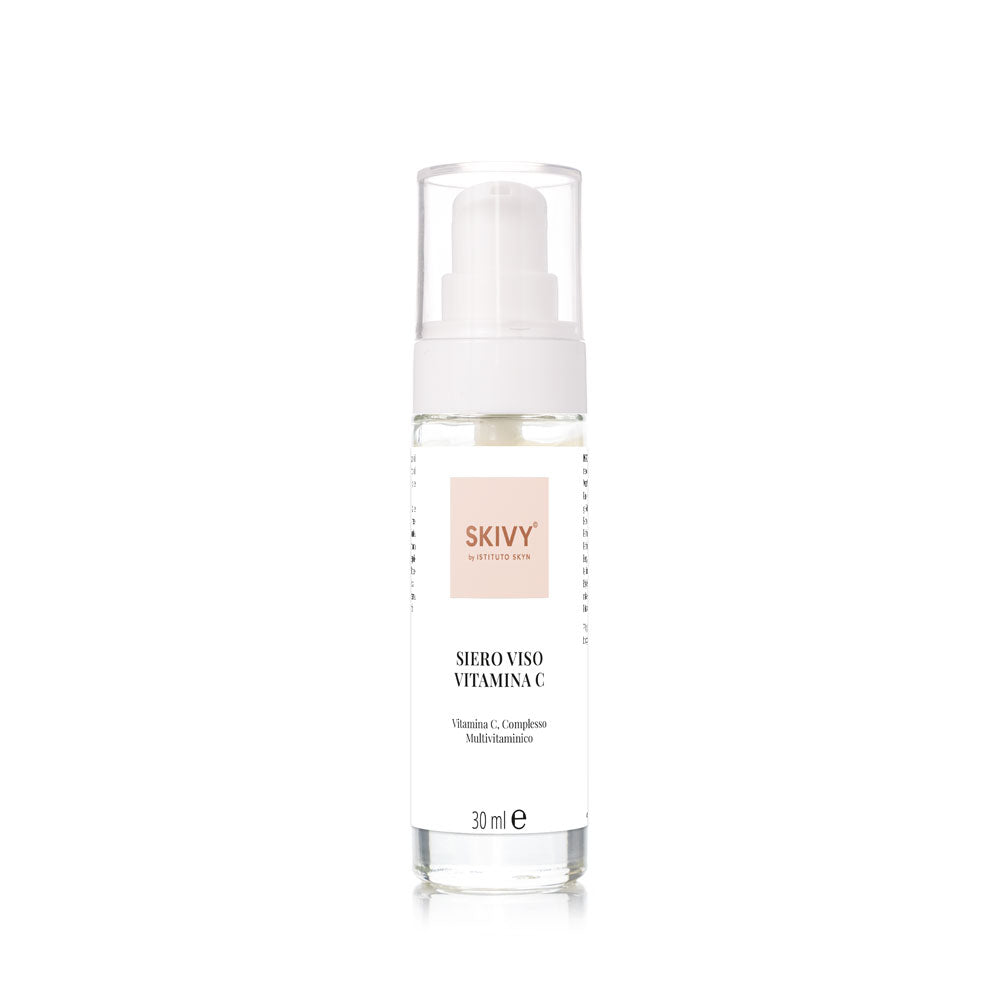 Siero Viso Vitamina C Illuminante – Con Melograno, Curcuma e Zenzero Bio - ISTITUTO SKYN