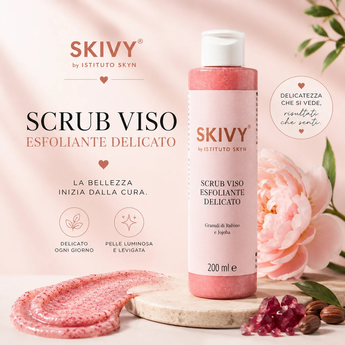 Scrub Viso Esfoliante Delicato 200 ml